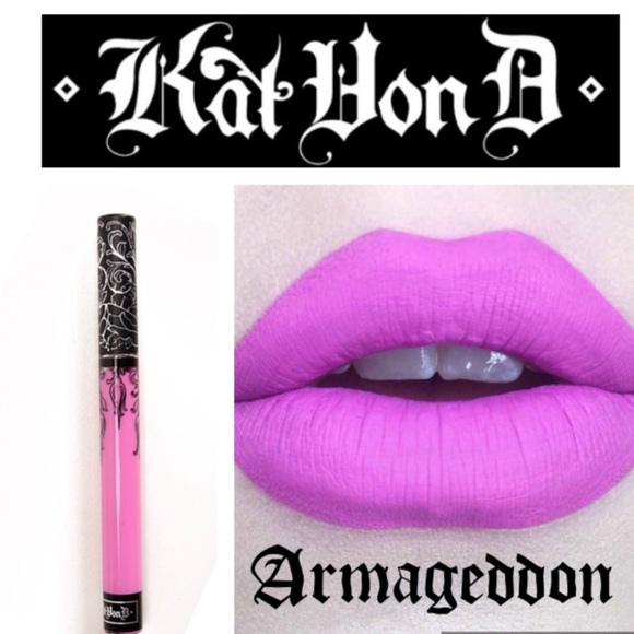 Kat Von D Other - Kat Von D Armageddon Everlasting Liquid Lipstick
